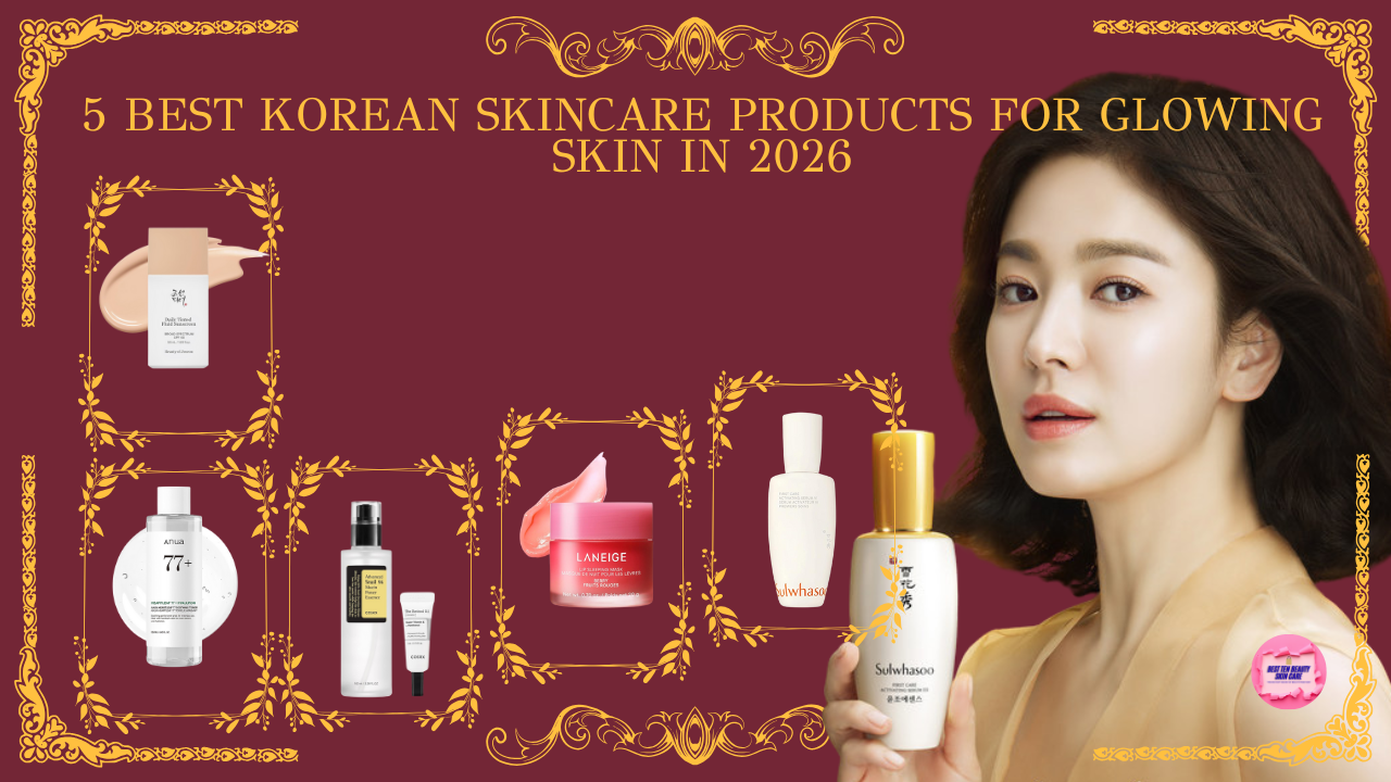 5 Best Korean Skincare Products for Glowing Skin in 2026