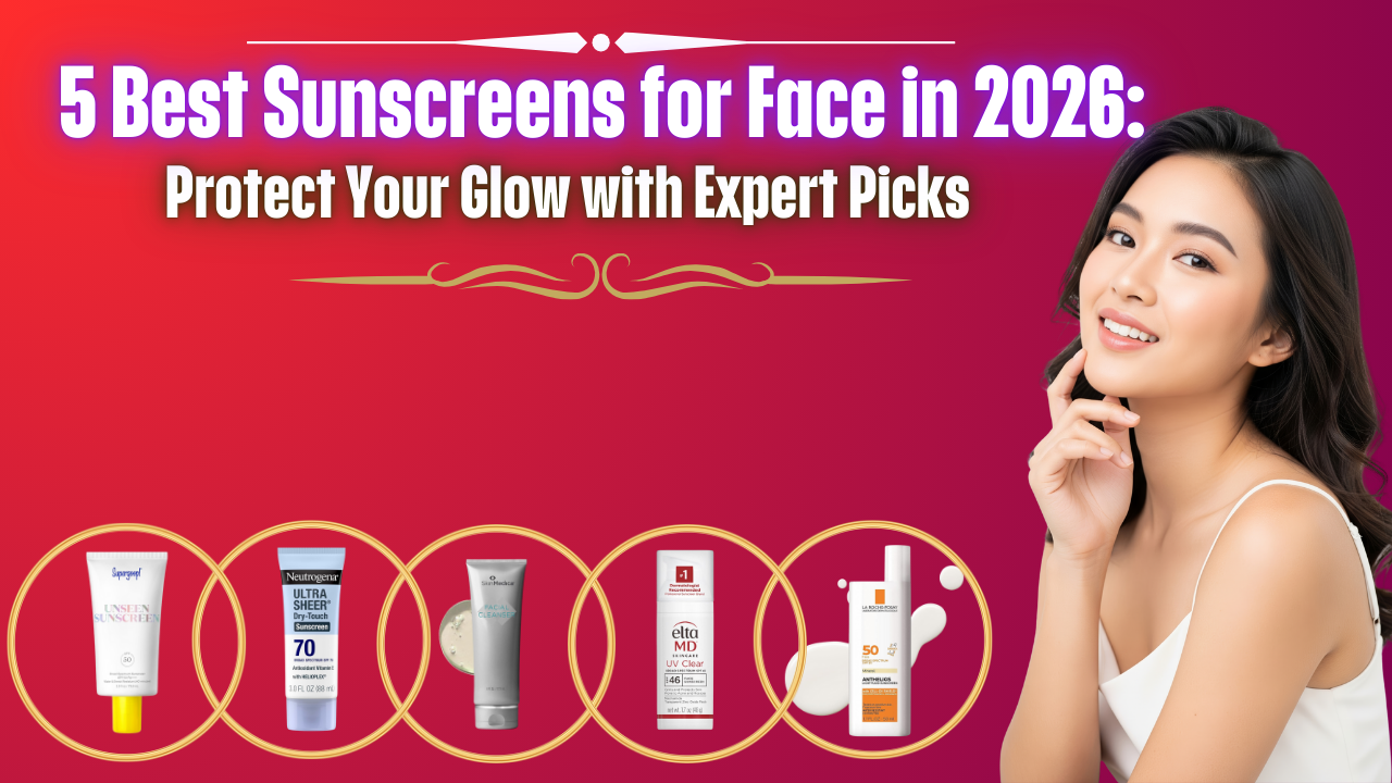 5 Best Sunscreens for Face in 2026
