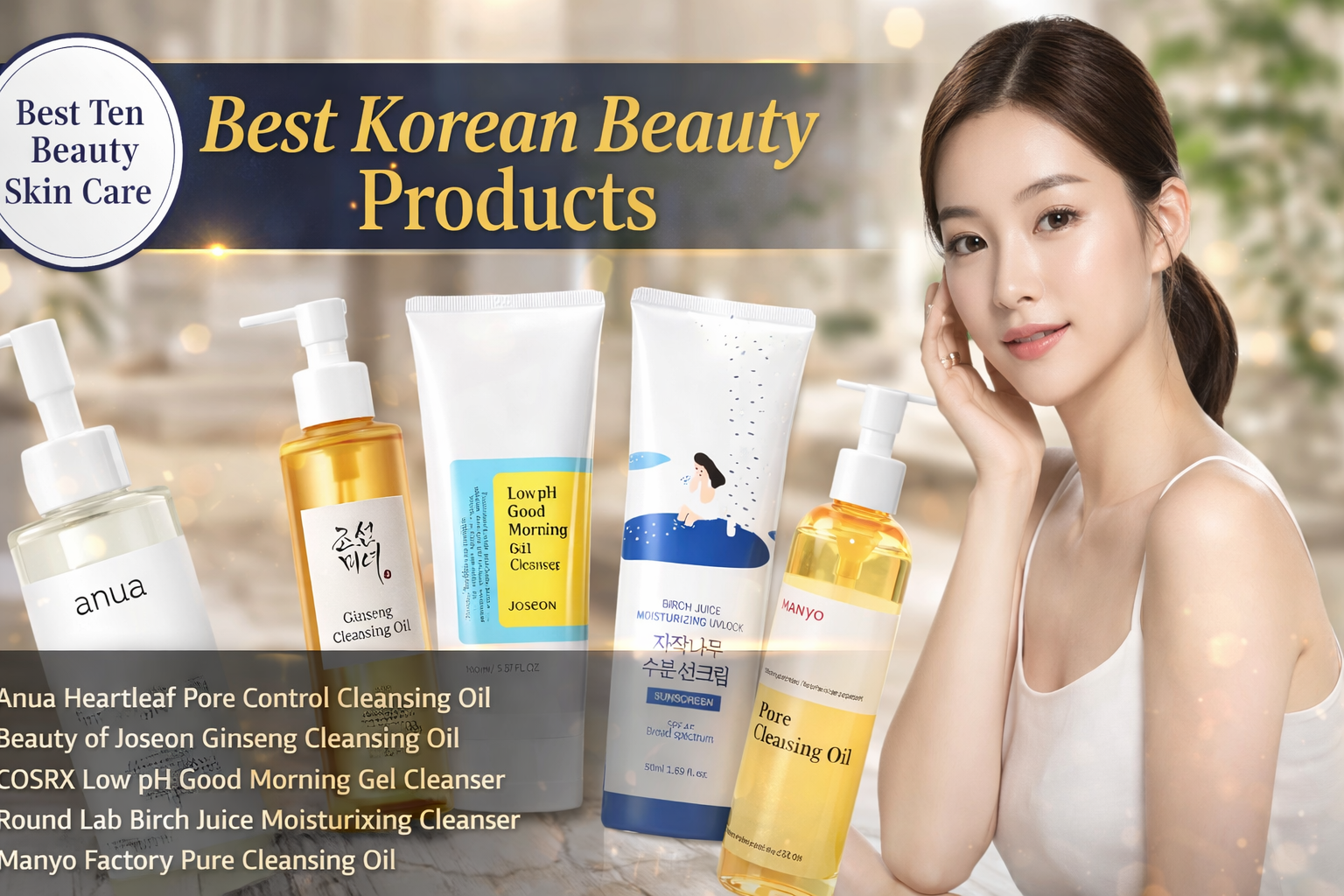 Best Korean Cleansers 2026