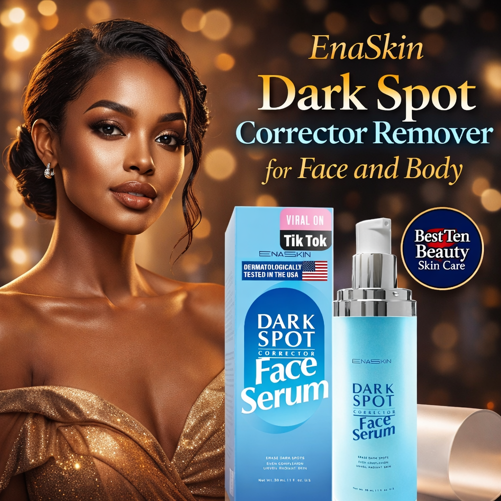 Skincare FAQ banner for EnaSkin Dark Spot Remover for Face buyers guide